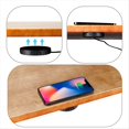 thumbnail image 2 of 15W Invisible Wireless Charger 20MM Air Separation Fast Charging Easy Installation Quick Charger,1 * wireless charger 3 * screw,Black, 2 of 7