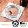 thumbnail image 3 of Shisuyan Bearing Plate Turntable Galvanized Sheet 1Set 2.8x2.8x0.4in, 3 of 9