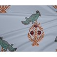 thumbnail image 4 of oneOone Polyester Lycra Fabric Leaves|Bird & Floral Block Print Fabric By Yard 56 Inch Wide, 4 of 4