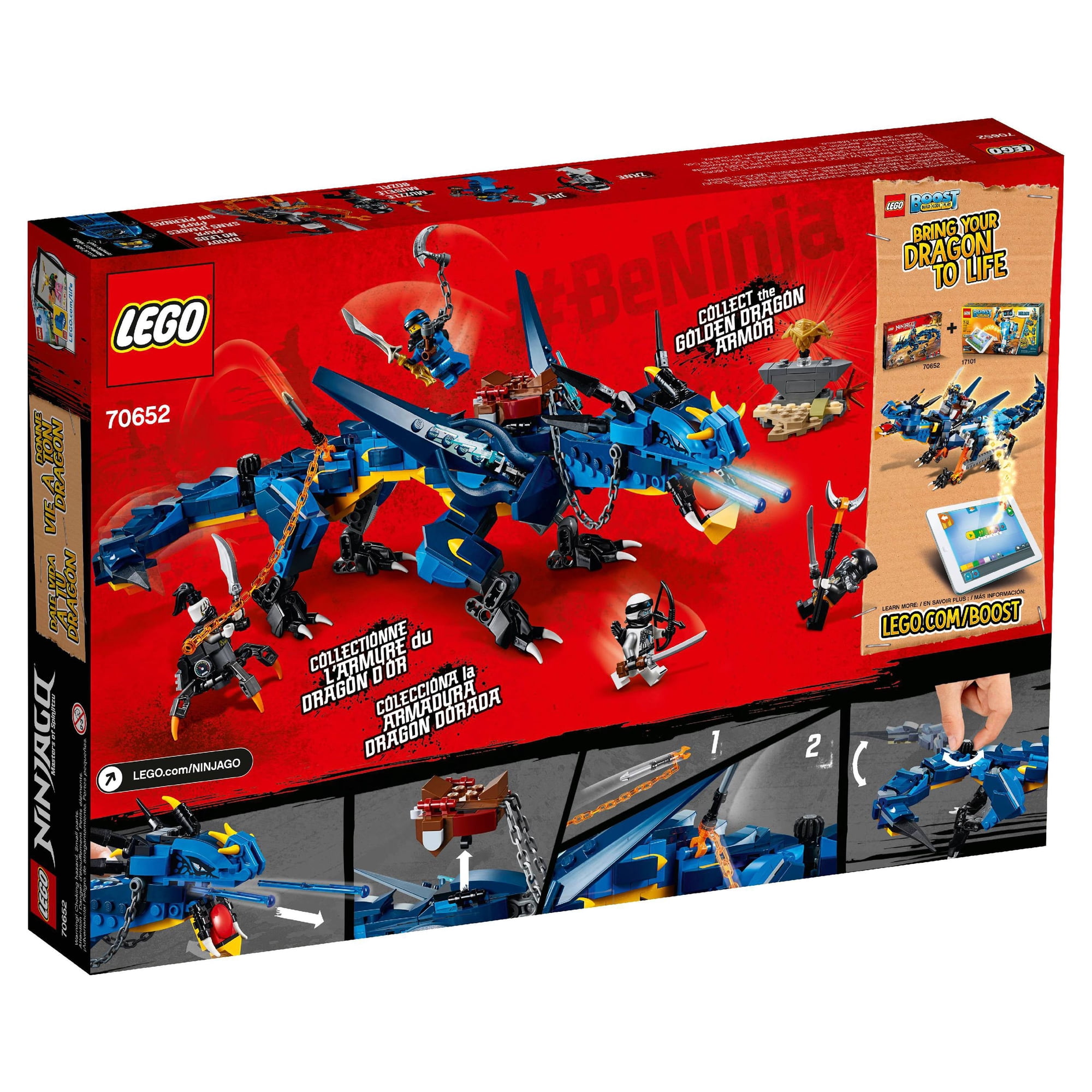 LEGO NINJAGO Masters of Spinjitzu: Stormbringer 70652 Ninja Toy