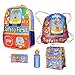 thumbnail image 3 of Blippi Backpack Safety First Kids School Travel Backpack 5 Pc Set With Lunch Box, Drawstring Bag, Water Bottle, and Pencil Case, 3 of 4