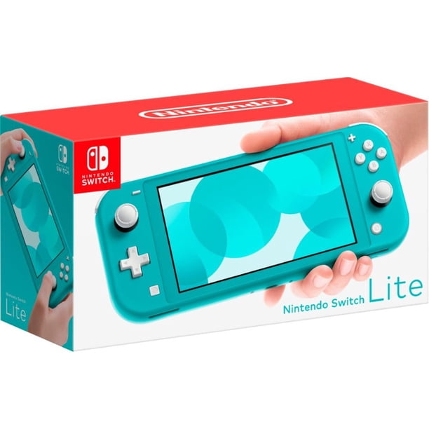 New Nintendo Switch Lite Turquoise Console Bundle with 6 Games