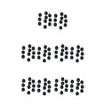 thumbnail image 1 of Youkk 20PCS/Set M12 Black Plastic Dome Nut for Protection Caps Cover Hexagon Screws Practical Tool No.03 5Set, 1 of 6