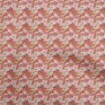 thumbnail image 1 of oneOone Viscose Chiffon Maroon Fabric Leaves Craft Projects Decor Fabric Printed By The Yard 42 Inch Wide, 1 of 5