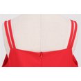 thumbnail image 4 of Robes d'Été pour Femmes Décontractées Sans Manches Femme au Foyer Soirée Bal Robe Maxi Mode Rouge TTG, 4 of 5