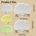 thumbnail image 3 of Parrot Grinding Platform Cloud Bird Stand with Screw Lock ABS Perch Accessory Washable Cage Stand for Small Birds Parrots Nail Care Activity and Habitat Decoration, 3 of 9