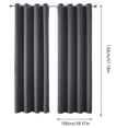 thumbnail image 3 of Window Curtain Panels, Overlay Drapery for Bedroom Windows, Elegant Window Treatments, Light Filtering Curtains, Noise Reducing Window Coverings, 3 of 9