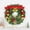 A, variant on Dvkptbk Christmas Wreath Faux Christmas Wreath with Bells and Text Card Also Embellished with Christmas Balls Deer and Flowers Merry Christmas Door Decorations Christmas Decorations