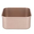 thumbnail image 2 of Square Loaf Pan Stackable Baking Pan Deep Thickened Carbon Steel Loaf Tin For Cakes And Loaves, 2 of 8
