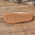 thumbnail image 4 of LSLJS Chaussures en Coton à Bout Rond pour Femmes, Couleur Unie, Semelle Plate, Chaudes et Moelleuses Snow Boots, Snow Boots pour Femmes, Cadeau pour Femmes, 4 of 4