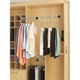 thumbnail image 2 of Rev-A-Shelf CPDR-1826 Tringle de Garde-Robe Réglable à Tirer vers le Bas de 26 Pouces, Chrome, 2 of 12