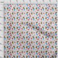 thumbnail image 4 of oneOone Velvet White Fabric Pear Craft Projects Decor Fabric Printed By The Yard 58 Inch Wide, 4 of 4