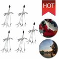 thumbnail image 1 of MesaSe Lot de 5 5 Bras 4 Lames Parapluie Plateforme Appât de Pêche 21,5 cm, 1 of 6
