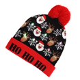 thumbnail image 1 of LED Christmas Hat Adults Knit Beanie Comfortable Headgear Winter LED Knitted Hat, 1 of 9