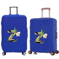 thumbnail image 1 of Luggage Cover Travel Suitcase Protective Cover for Trunk Case 18 ''-28 '' Foldable Elastic Suitcase Cover Floral Lettern Pattern 8floral Z L, 1 of 6