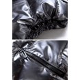 thumbnail image 4 of LinYooLi Short Down Vest for Women Sleeveless Winter Shiny Puffer Vest Coats Fashionable Jacket 2022, 4 of 5