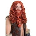thumbnail image 1 of Adult Red Viking Wig and Beard Set, 1 of 1