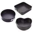 thumbnail image 2 of thinsony 3Pc Springform Pan set Nonstick Leakproof Cake Pan Bakeware Cheesecake Pan, 2 of 9