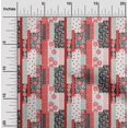 thumbnail image 2 of oneOone Rayon Light Red Fabric Floral Sewing Material Print Fabric By The Yard 56 Inch Wide, 2 of 5