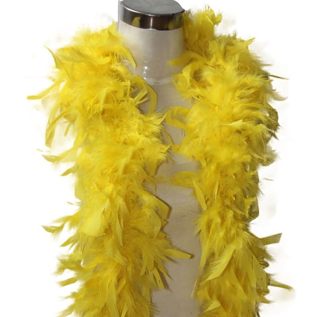 Bonnets TIMIFIS pour Femmes Qualité Plume Blanche Boa Flapper Poule Nuit Burlesque Danse Fête Spectacle Costume -