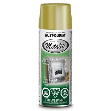 Rust-Oleum Specialty Metallic Paint in Gold, 312g Aerosol Spray Paint