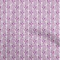 thumbnail image 1 of oneOone Polyester Spandex Purple Fabric Block Fabric For Sewing Printed Craft Fabric By The Yard 56 Inch Wide-LI, 1 of 5