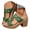 Vert, variante sur Sandales à Plateforme pour Femmes à Talons Épais en Liège, Sans Arrière, Légères, à Bout Ouvert, Découpes, Mules Habillées, Mode, à Talon Métallique, Mules Blanches, Taille 7