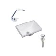thumbnail image 1 of DROP Bath and Kitchen DR091109 Undermount Bathroom Sink Set, 1 of 4