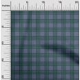 thumbnail image 1 of oneOone Georgette Viscose Fabric Tartan Check Printed Fabric 1 Yard 42 Inch Wide, 1 of 4