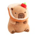 thumbnail image 3 of HILABEE Capybara Toy Cute Capybara Stuffed Animal 30cm Comfortable Kids Room Decor bread light brown, 3 of 9