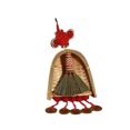 thumbnail image 1 of Broom Dustpan Pendant, Practical Chinese Year Ornament Create Ambience  For Shopping Mall, 1 of 8