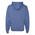 thumbnail image 3 of Jerzees Mens NuBlend Pull Over Hooded Sweatshirt, 3X, Vintage Heather Blue, 3 of 3
