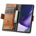 thumbnail image 2 of Case for Samsung Galaxy S22 Ultra 5G Cover Leather Wallet Folio Case Book Design Flip Magnetic Closure - Yellow, 2 of 5
