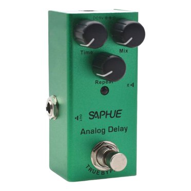 Milaget Pédale d'Effet de Guitare Compacte Légère pour Délai Analogique