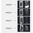 thumbnail image 2 of Key Fob Cover Compatible with Fit for Audi A4 A3 Q3 Q5 Q7 TT TTS RS3 S4 S3 A1 S6 RS4 RS6 Q2L ABS Smart Remote Key Case Keychain Case Holder Protector, 2 of 6