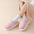 thumbnail image 5 of Pantoufles pour Hommes Antidérapantes d'Hiver Chaudes Pantoufles Intérieur Extérieur Chaussures, 5 of 5