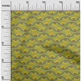 thumbnail image 2 of oneOone Silk Tabby Olive Green Fabric Floral Craft Projects Decor Fabric Printed By The Yard 42 Inch Wide, 2 of 5