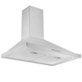 thumbnail image 1 of Ancona Hotte de Cuisinière Pyramidale Murale Convertible de 30 Pouces en Acier Inoxydable, 1 of 5