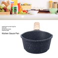 thumbnail image 3 of Kitchen Sauce Pan Nonstick Deepening Height Prevents Stickiness, Pour Spouts, Aluminum Construction, Compact Size for Versatile Cooking, 3 of 7