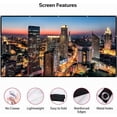 thumbnail image 3 of Écran de Projecteur Portable Pliable 60-200 Pouces Haute Densité Blanc Sans Plis Doux, 3 of 6