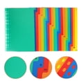 thumbnail image 4 of HLONK 21pcs Office Binder Book Dividers Detachable Binder Tabs Notebook Binder Dividers, 4 of 7