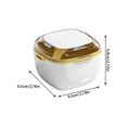 thumbnail image 2 of Étui de Rétention Orthodontique / Boîte de Rangement en Plastique Transparent pour Aligneur de Dents / Support Portable pour Prothèse Dentaire et Invisible Brace pour École et Voyage / 1 Étui de Protection, 2 of 5