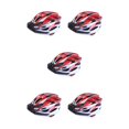 thumbnail image 2 of ZheElen PC Confortable Vélo pour Hommes - Léger Résistance à l'Air Réduite Résistance aux Impacts Réglable Sans Fardeau Conduite Rouge Blanc 5Ensemble, 2 of 6