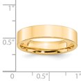 thumbnail image 3 of Bande de Confort Standard en Or Jaune 14K 5mm Taille 10, 3 of 3