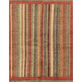 thumbnail image 1 of Ahgly Company Tapis d'Intérieur Rectangulaire Abstrait Rouge Tapis de Zone Abstrait, 4 Pieds x 6 Pieds, 1 of 6