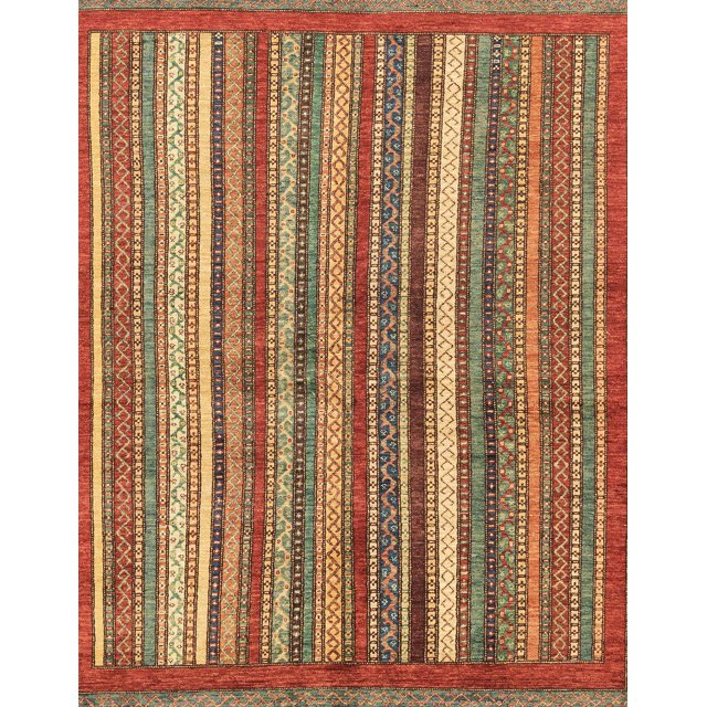 Ahgly Company Tapis d'Intérieur Rectangulaire Abstrait Rouge Tapis de Zone Abstrait, 4 Pieds x 6 Pieds