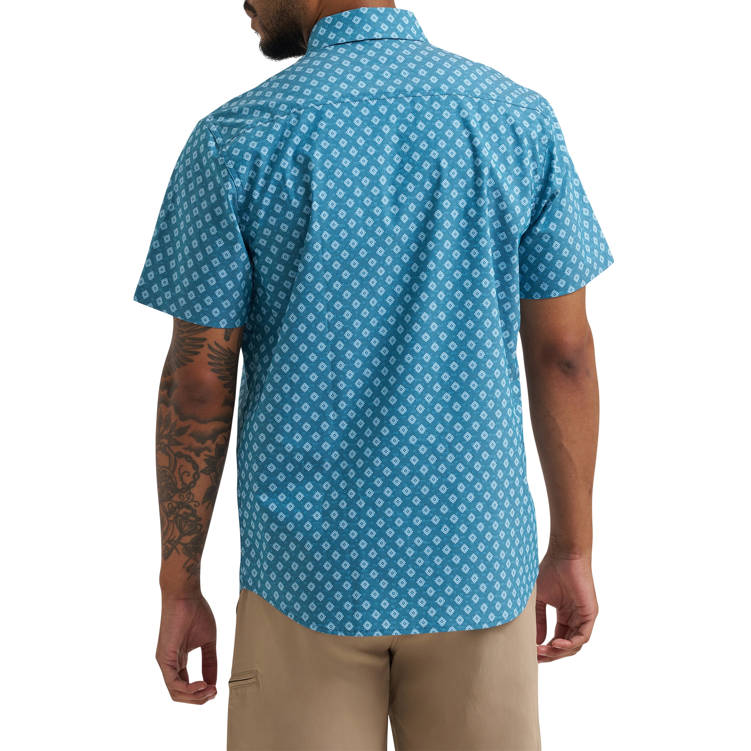 Chemise à manches courtes Fraser pour hommes Wrangler® avec une seule poche