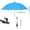 Blue, variant on Universal Adjustable Beach Chair Umbrella with Clamp, Clip on Sunshade for Stroller,Portable Umbrellas for Rain, Outdoor UV Protection Beach Chair Umbrella for Strollers, Wheelchairs, Patio Chairs