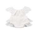 thumbnail image 1 of Newborn Baby Girl Lace Romper Outfit Summer Clothes, 1 of 4