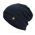 thumbnail image 1 of Womens and Mens Diamond Check Sweater Cap Men's Cycling Soft Knit Cap, 1 of 4